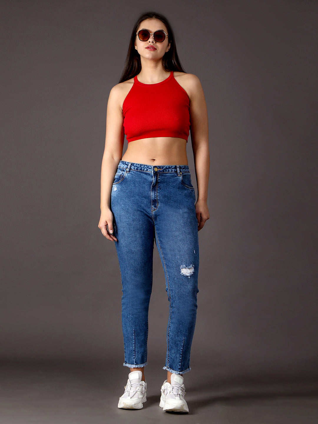 High Waist Skinny Denim