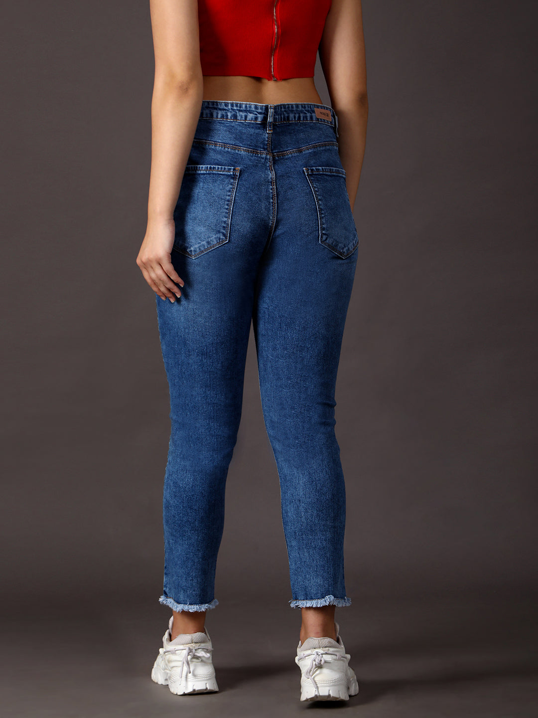 High Waist Skinny Denim