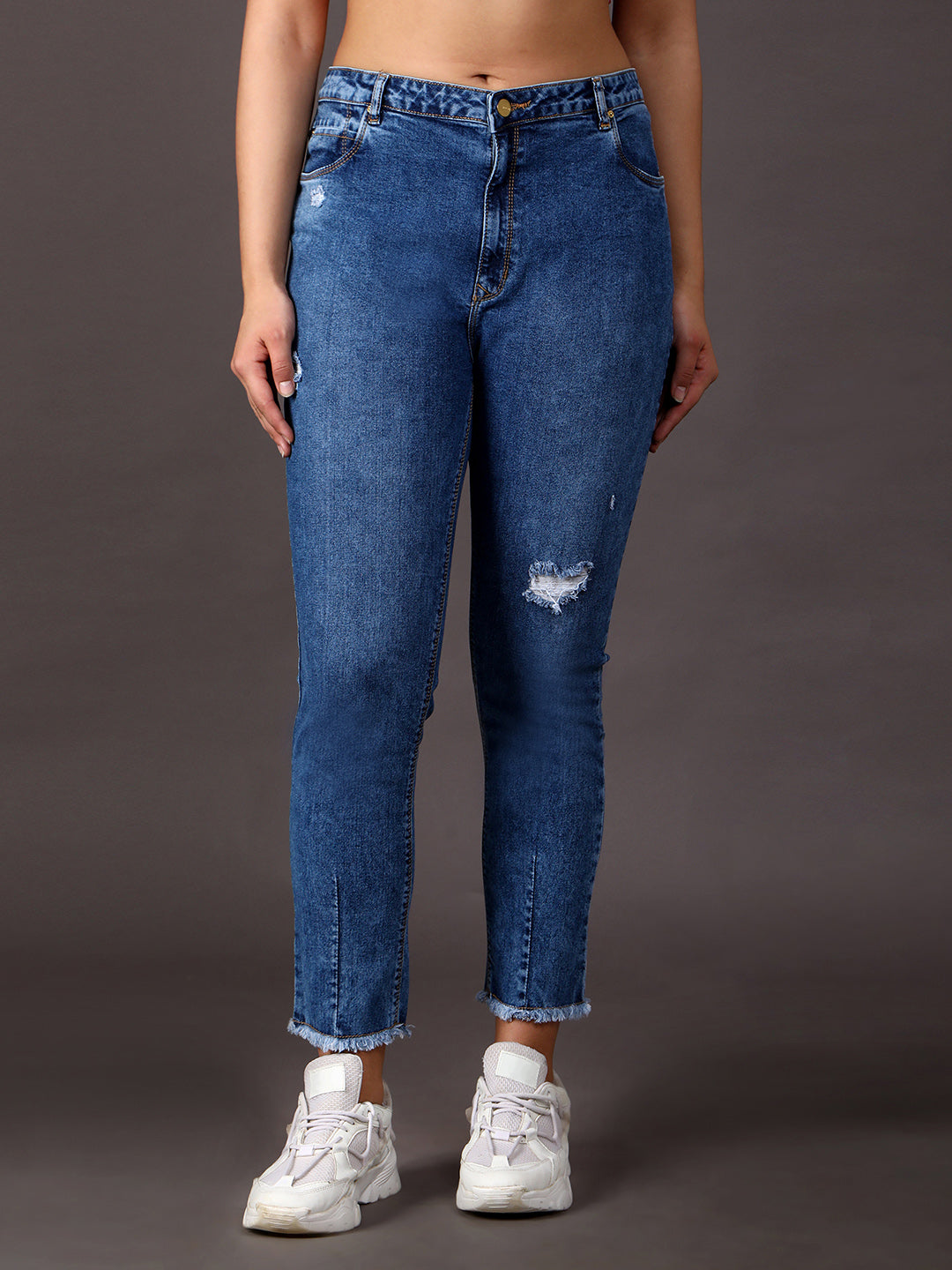 High Waist Skinny Denim