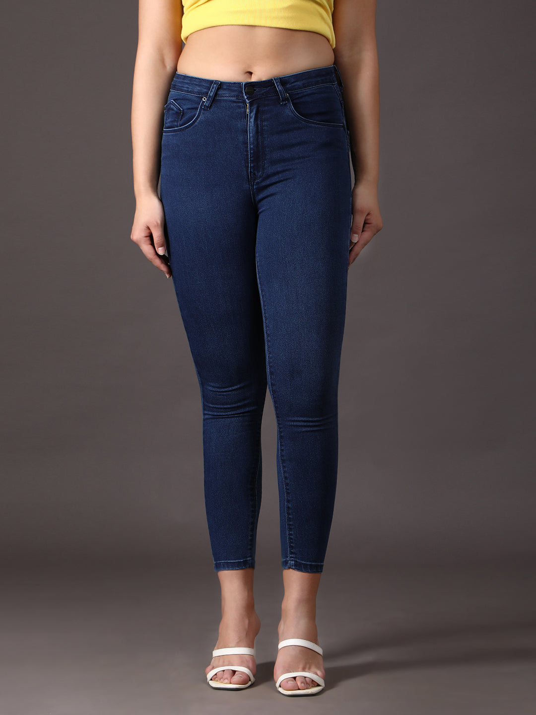 High Waist Skinny Denim