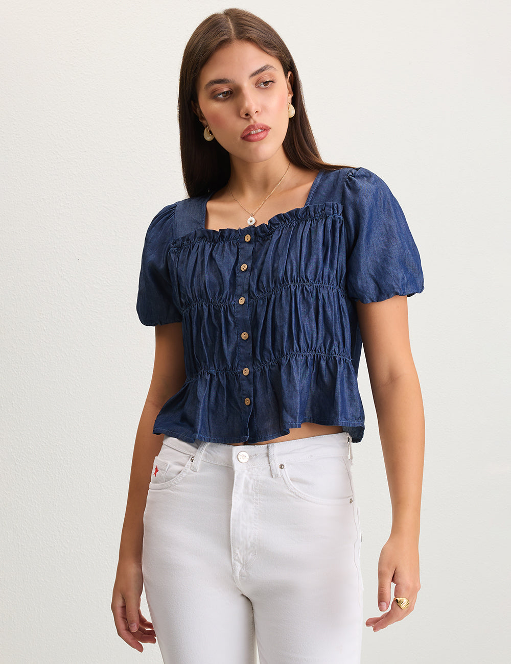 Denim Top