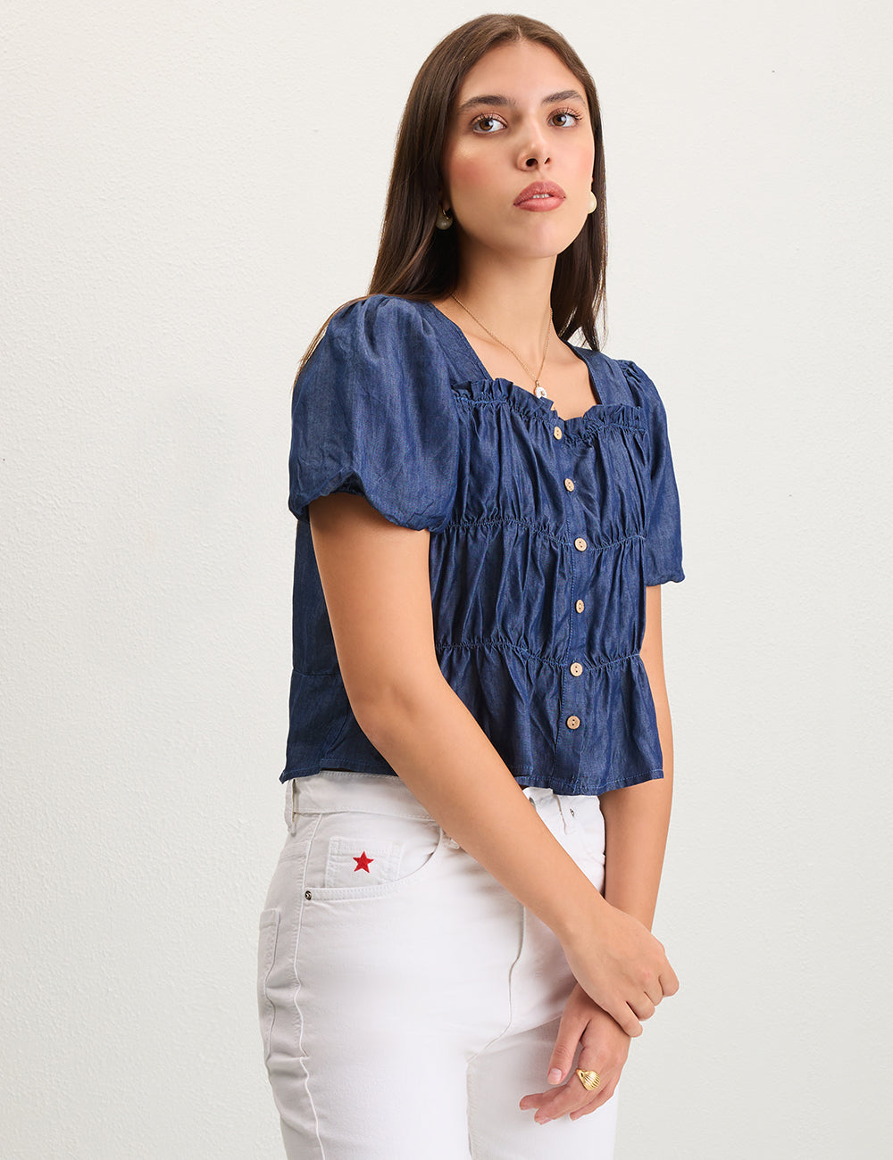 Denim Top
