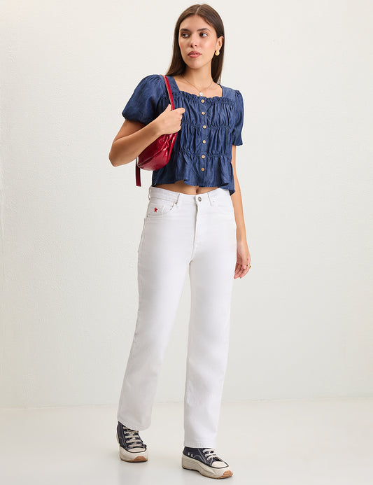 Denim Top