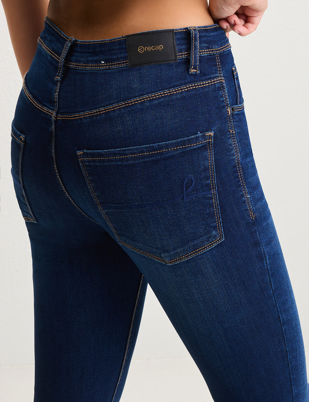 Bootcut High-Rise Dark Blue Denim
