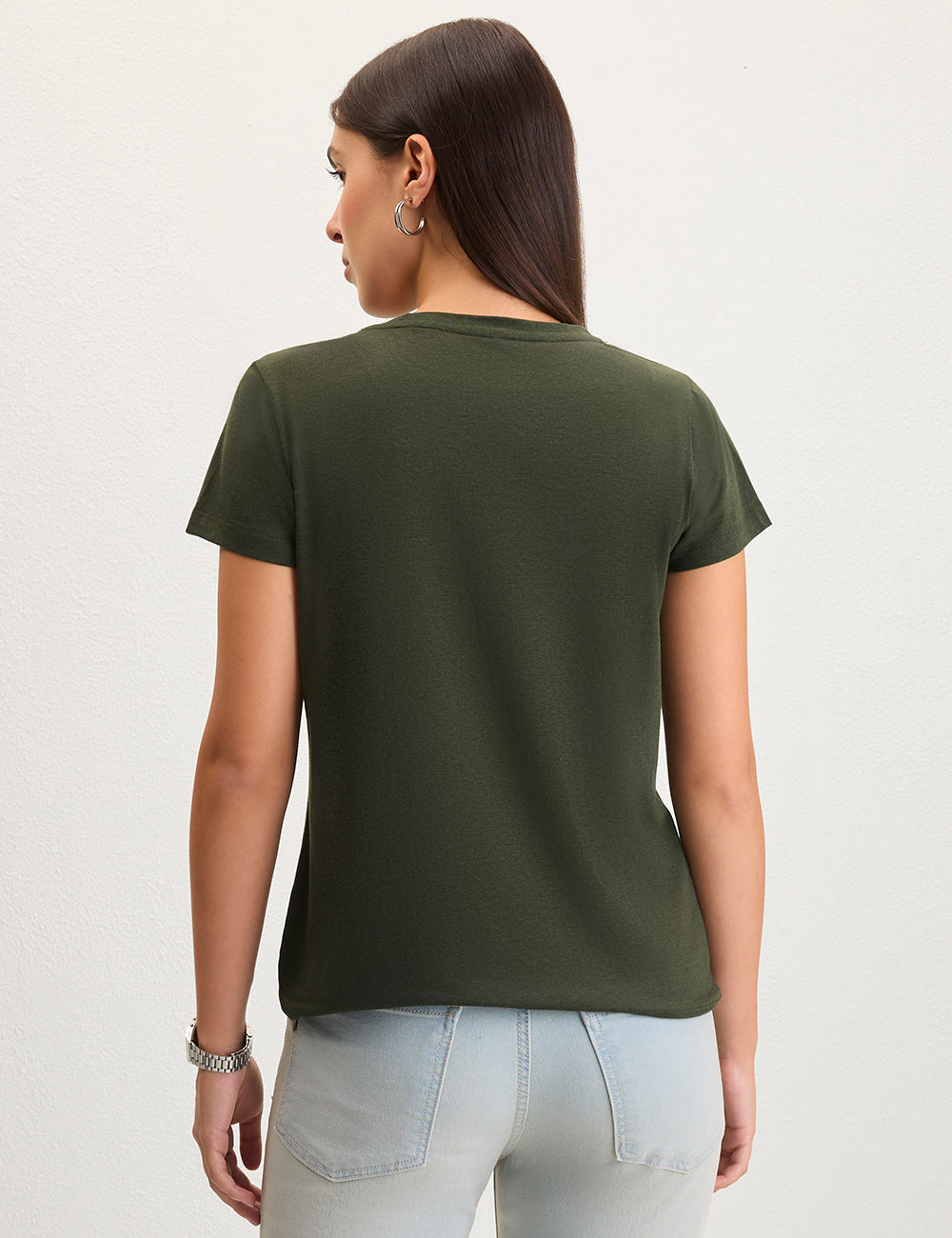 Dark green explore tshirt