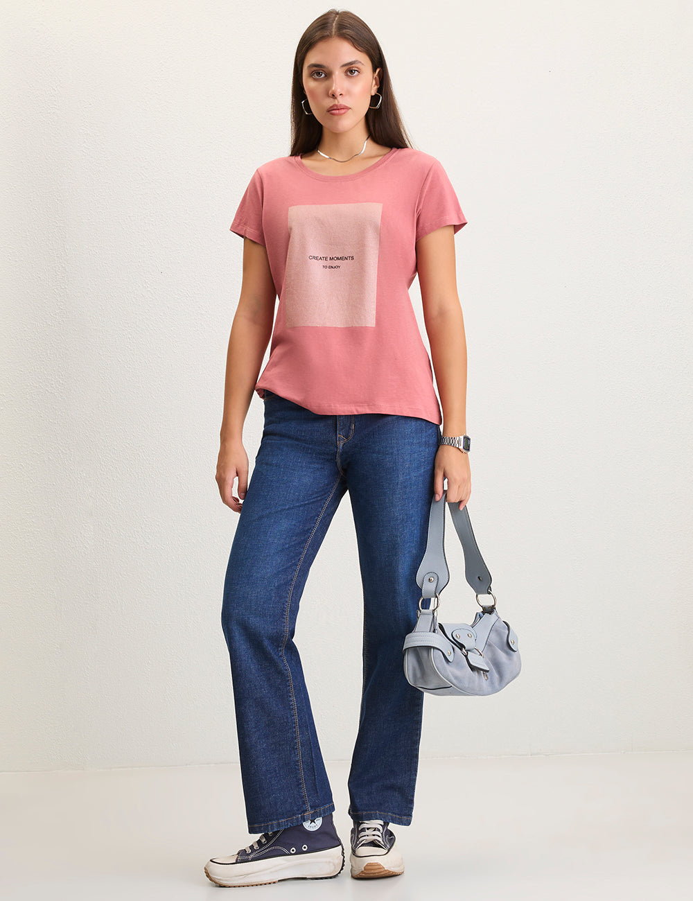 Pink Graphic tshirt