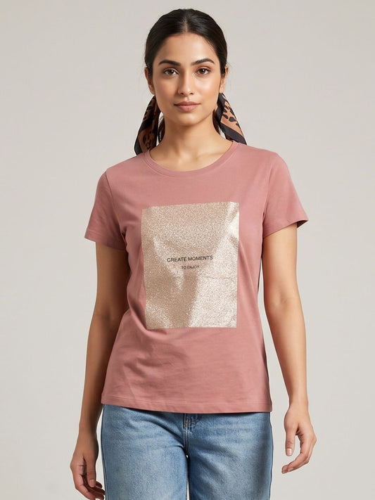 Pink Graphic tshirt