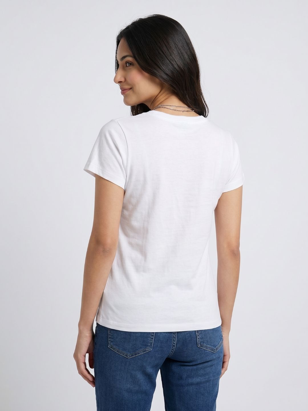 White 3D typography Tshirt