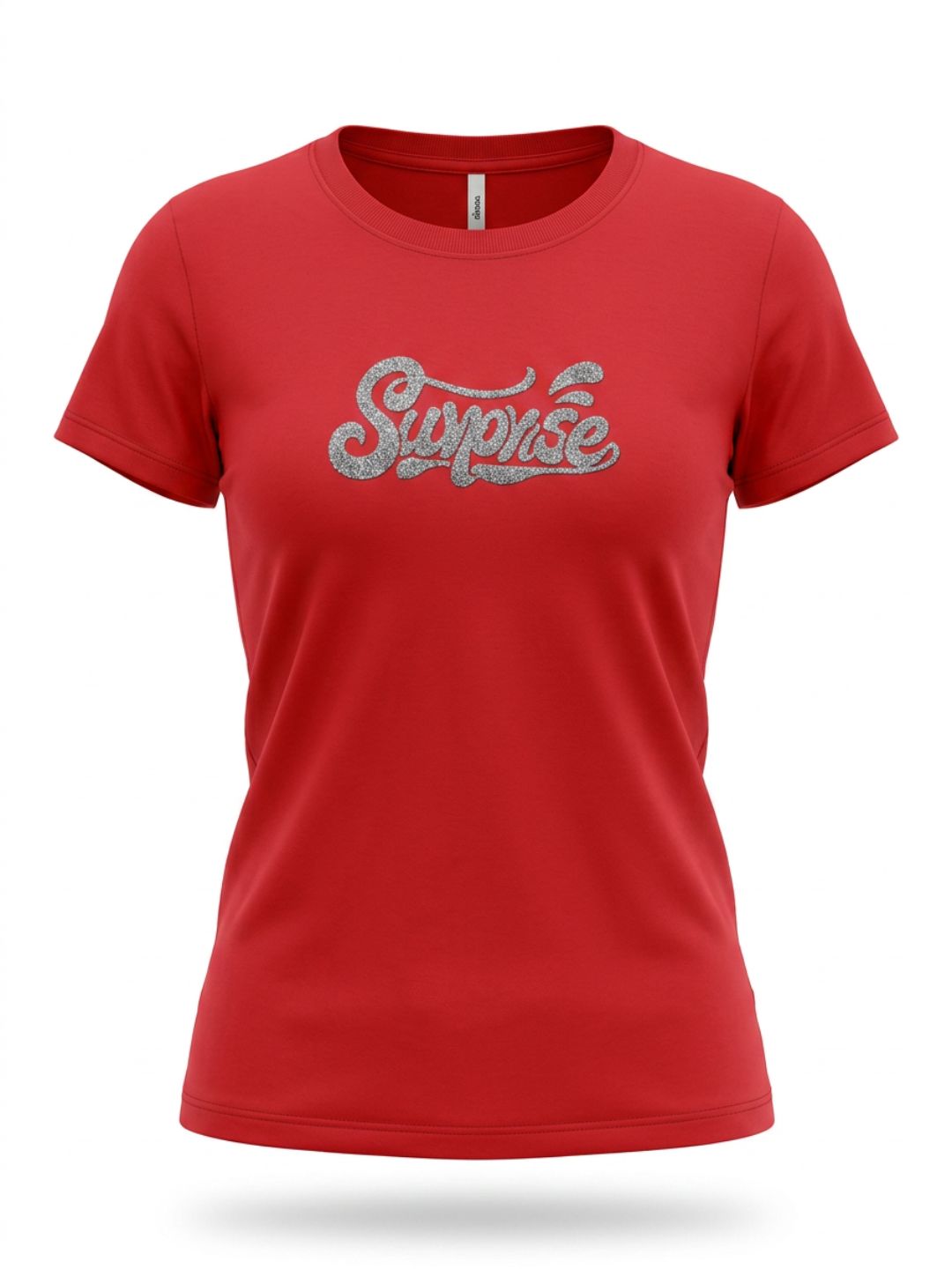 Red textured tshirt