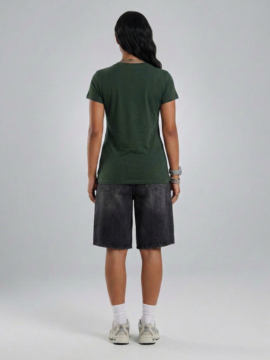 Dark green explore tshirt