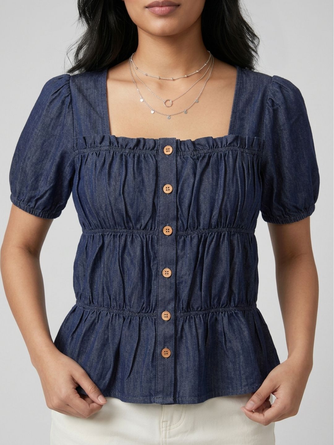 Denim Top